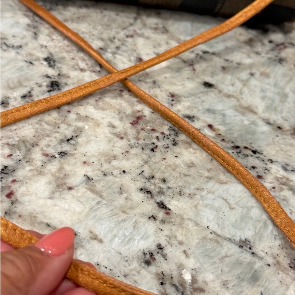 Fendi Black and Tan Checkered Crossbody Bag - Picture 6 of 15